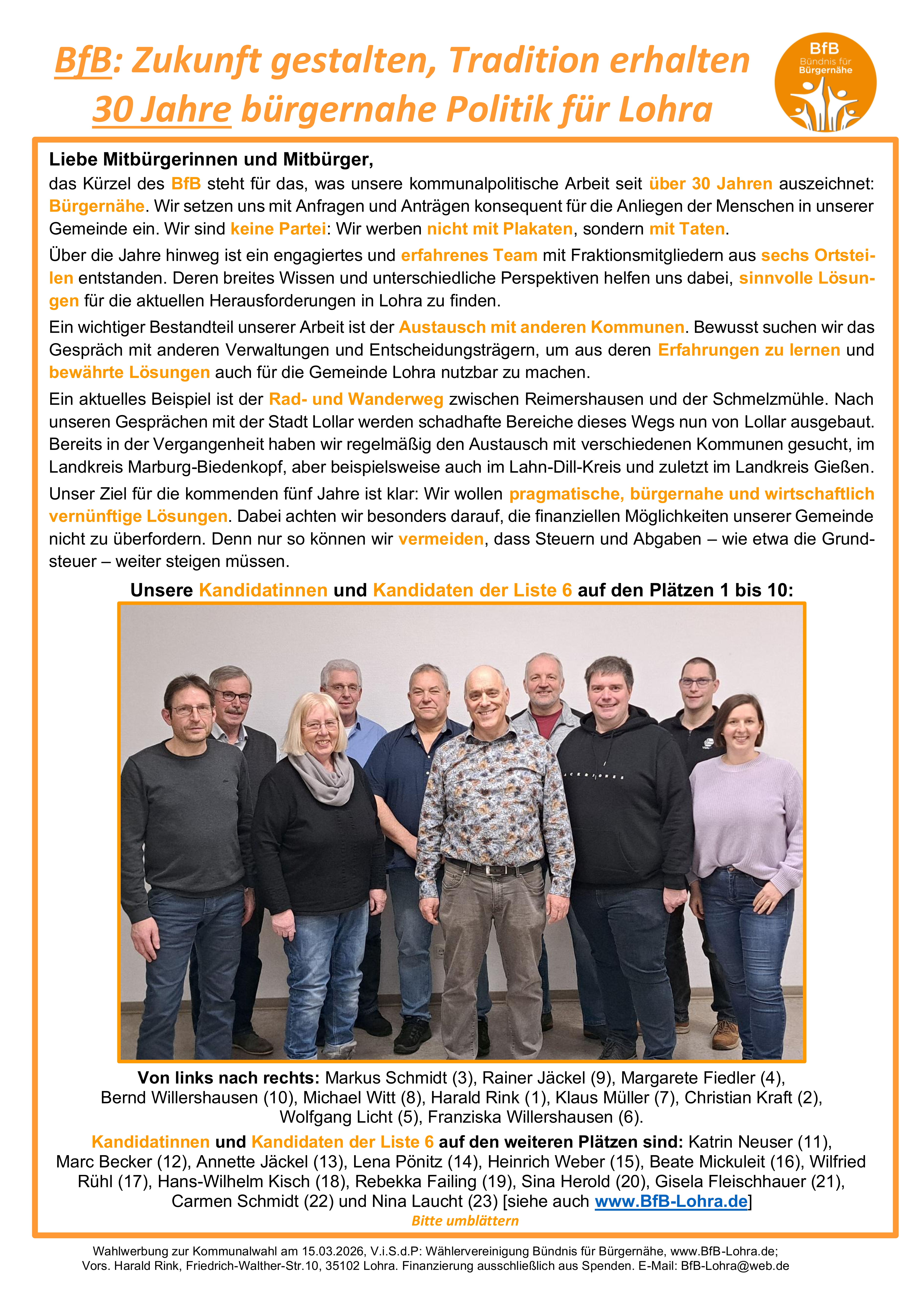 Flugblatt 3 Vorderseite